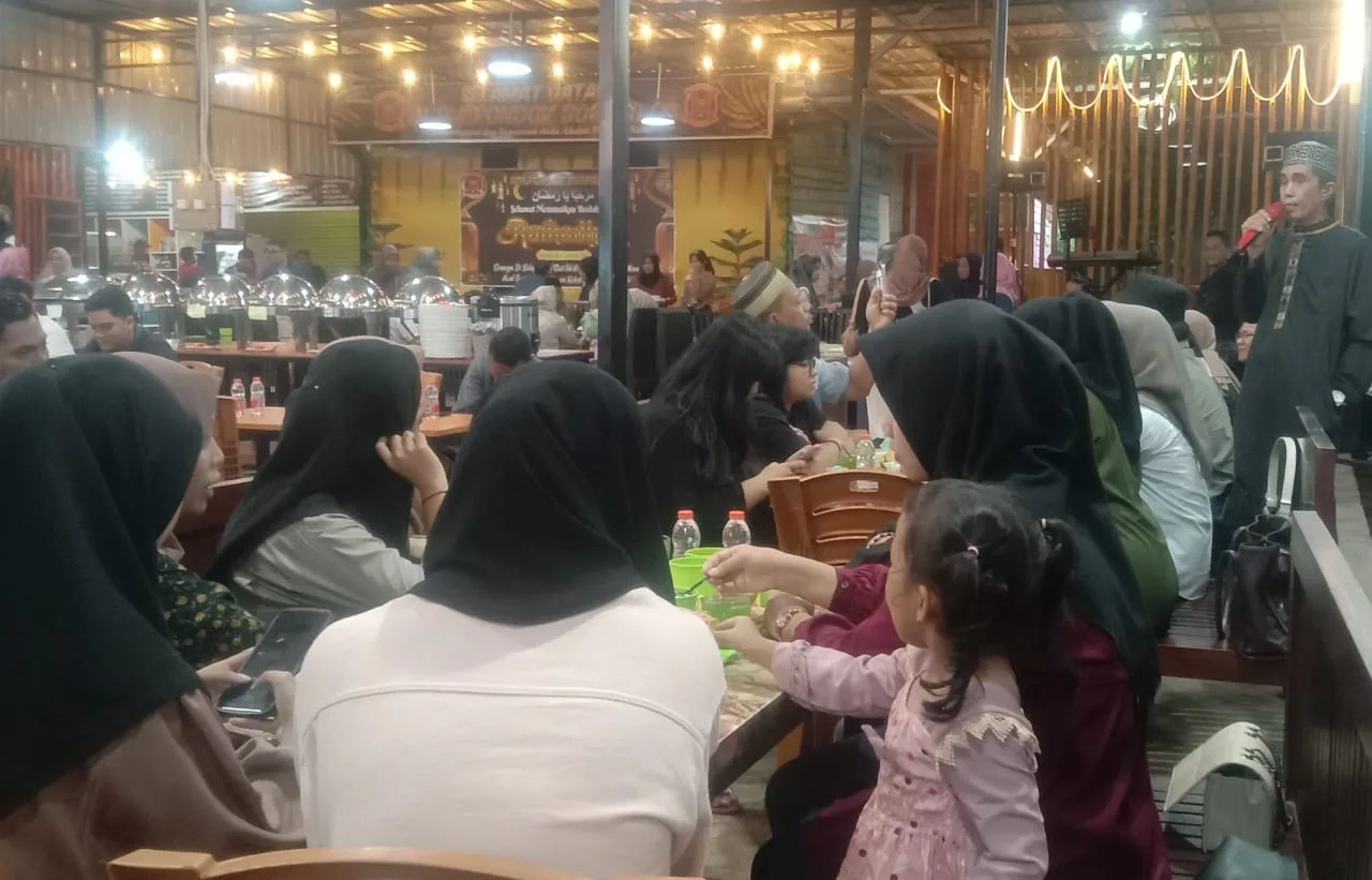 Bukber bersama dengan ketua DPC Perindo Berau Agus Uriansyah