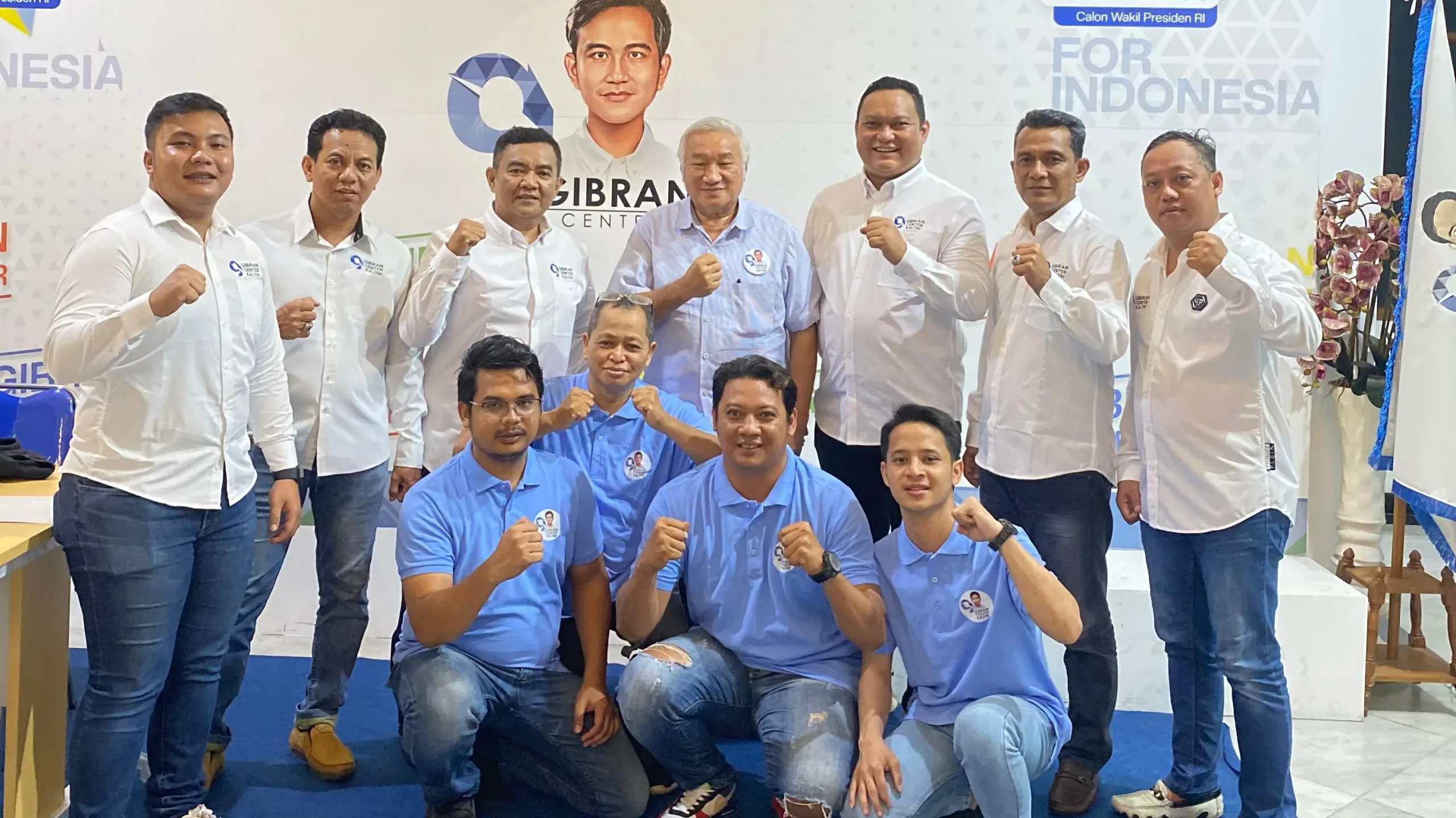 Pengurus Dewan Pimpinan Wilayah (DPW)  beserta Dewan Pimpinan Daerah (DPD) Gibran Center Kalimantan Timur menghadiri rakernas pertama yang berlangsung di Jakarta. 