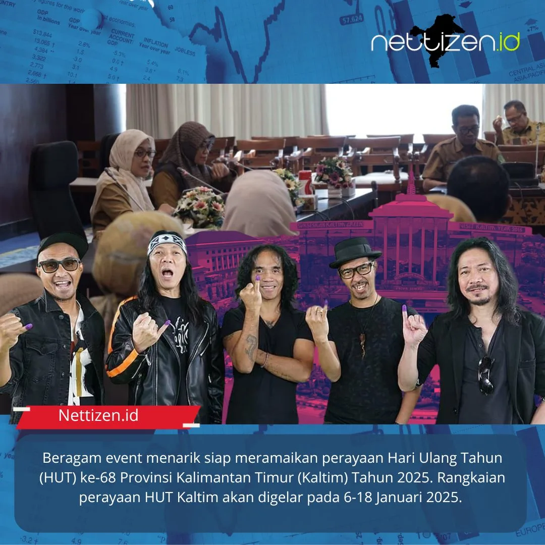 Slank dan Ndarboy Siap menggetarkan Perayaan HUT Ke-68 Provinsi Kalimantan Timur