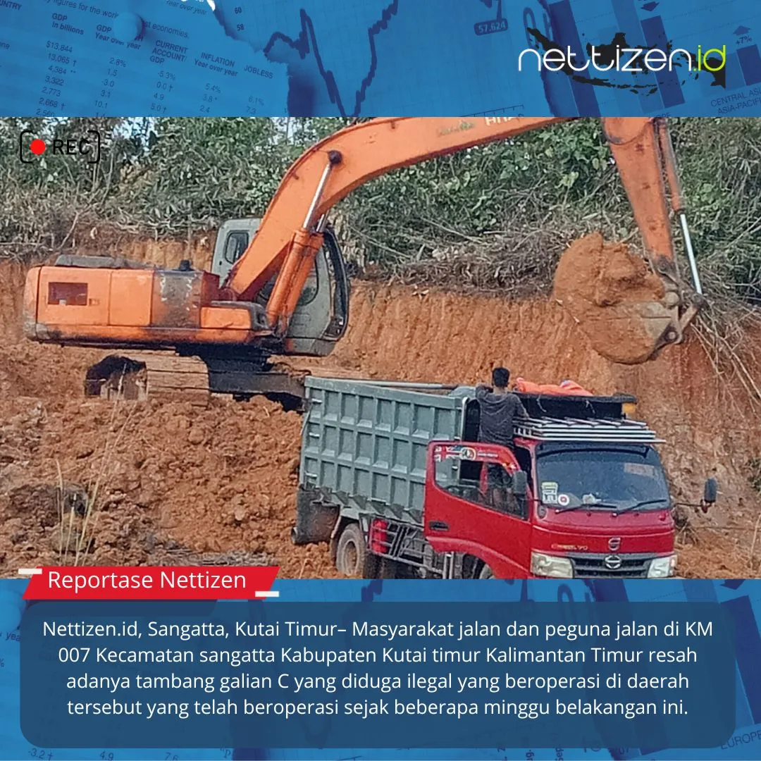 Aktivitas Tambang Galian C Dikm 07 Diduga Ilegal di Sangatta, Resahkan Masyarakat dan Pengguna Jalan