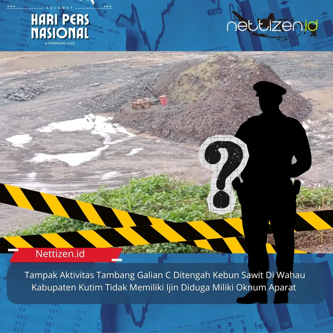 Aktivitas Tambang Galian C Ditengah Kebun Sawit Di Wahau Kabupaten Kutim Tidak Memiliki Ijin Diduga Milik Oknum Aparat