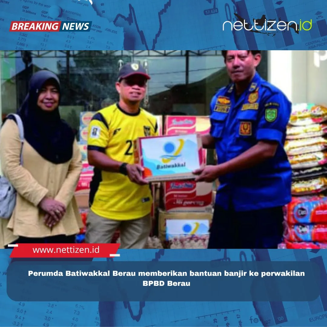 Salurkan Bantuan Sembako Kepada Korban Banjir Melalui BPBD“ Semoga bantuan ini dapat meringankan beban mereka,”ujar Saipul Rahman