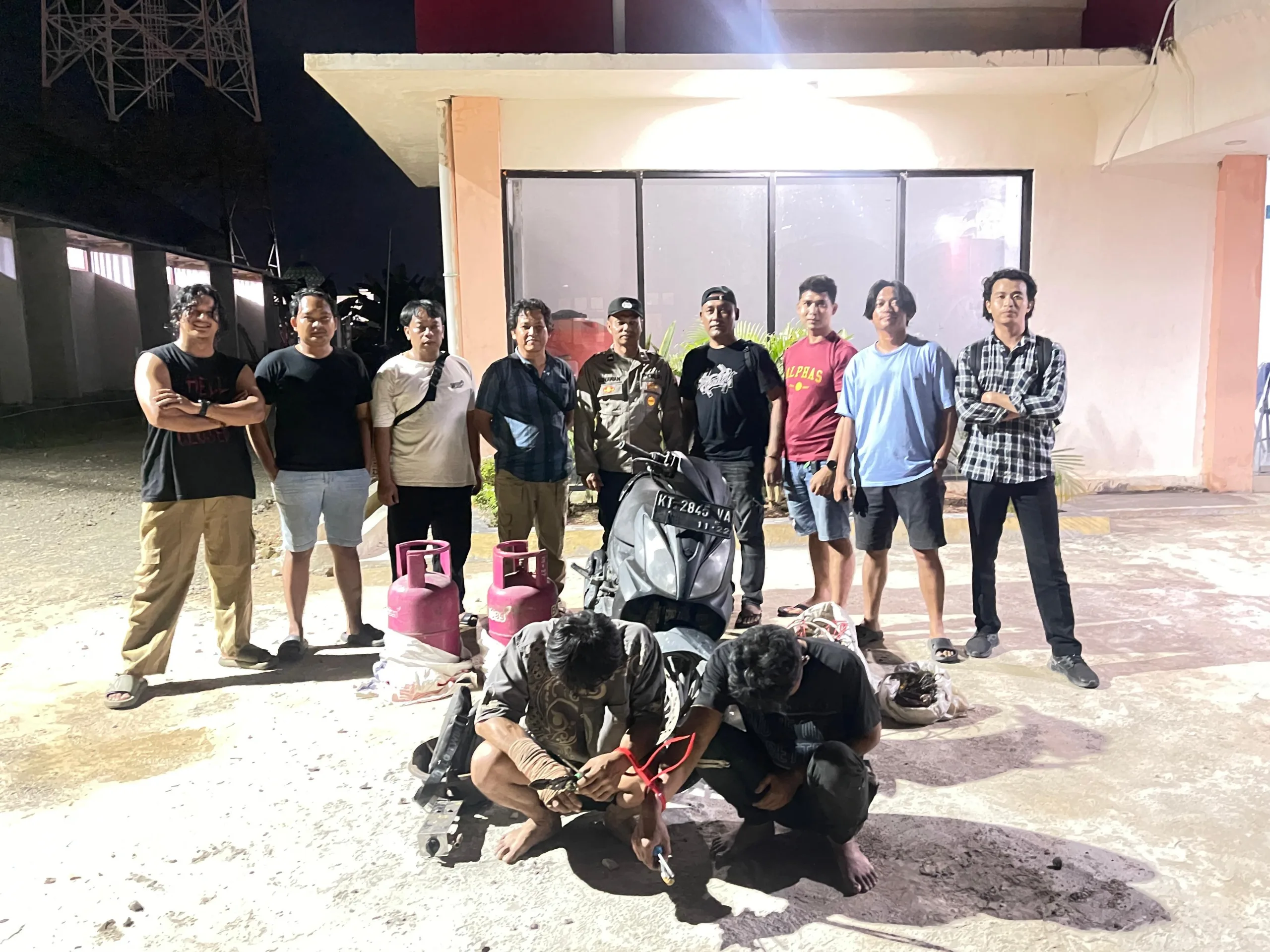 Polres PPU Bongkar Aksi Pencurian di Proyek MBG, Dua Pelaku Berhasil Dibekuk